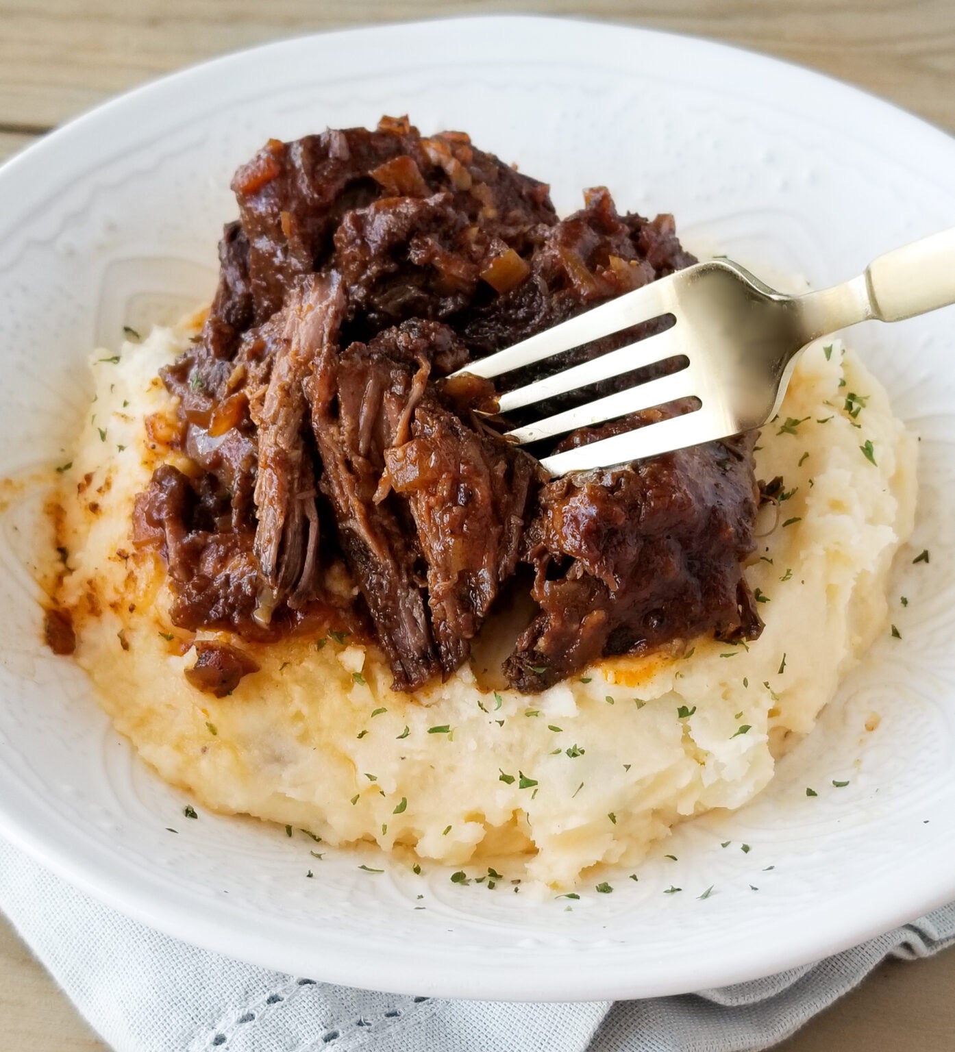 BBQ PULLED BEEF