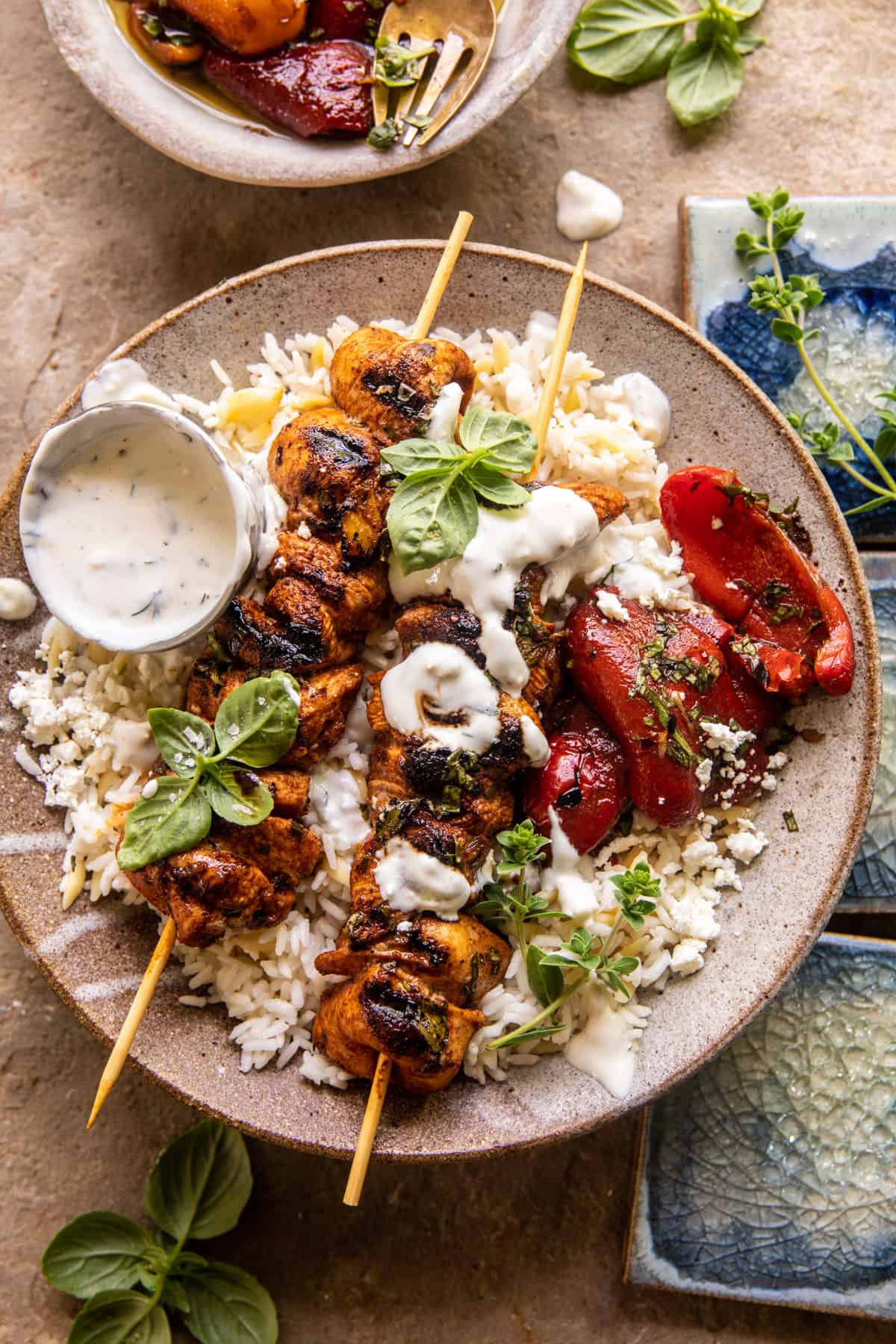 CHICKEN KEBAB PLATE