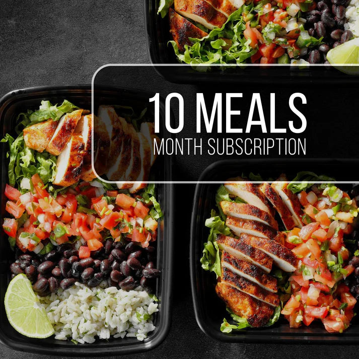 10 MEALS - $115 PER WEEK