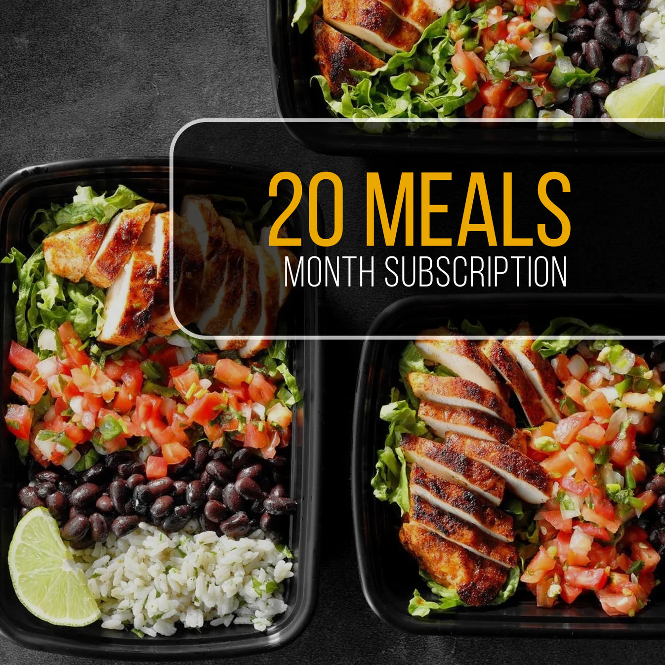 20 MEALS - $220 PER WEEK
