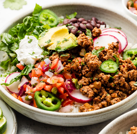 CHICKEN TACO BOWL