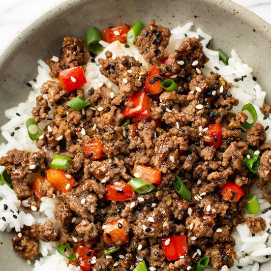 MONGOLIAN GROUND BEEF