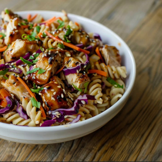 ASIAN SESAME CHICKEN PASTA SALAD