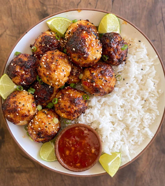 SWEET CHILI TURKEY MEATBALLS