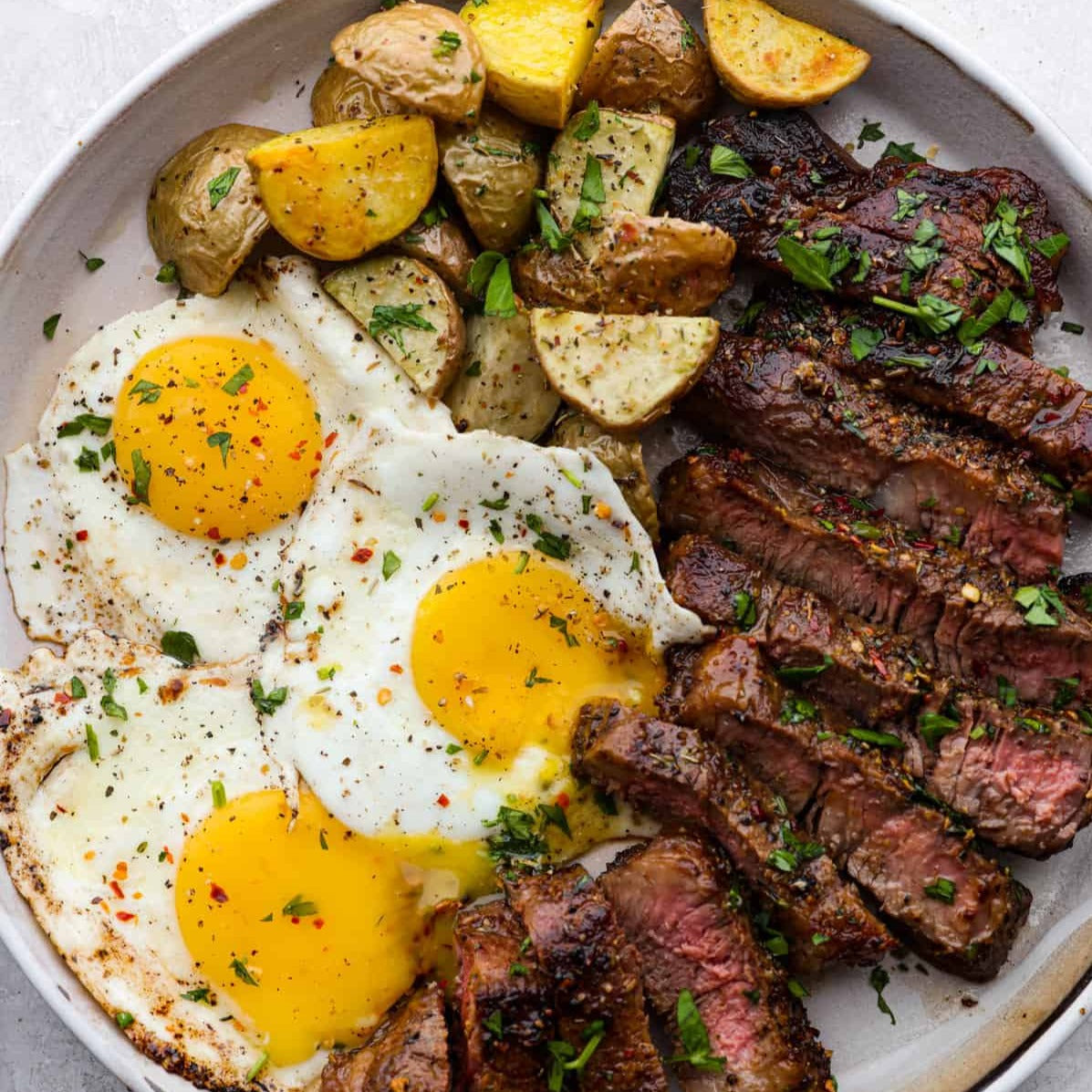 STEAK & EGGS