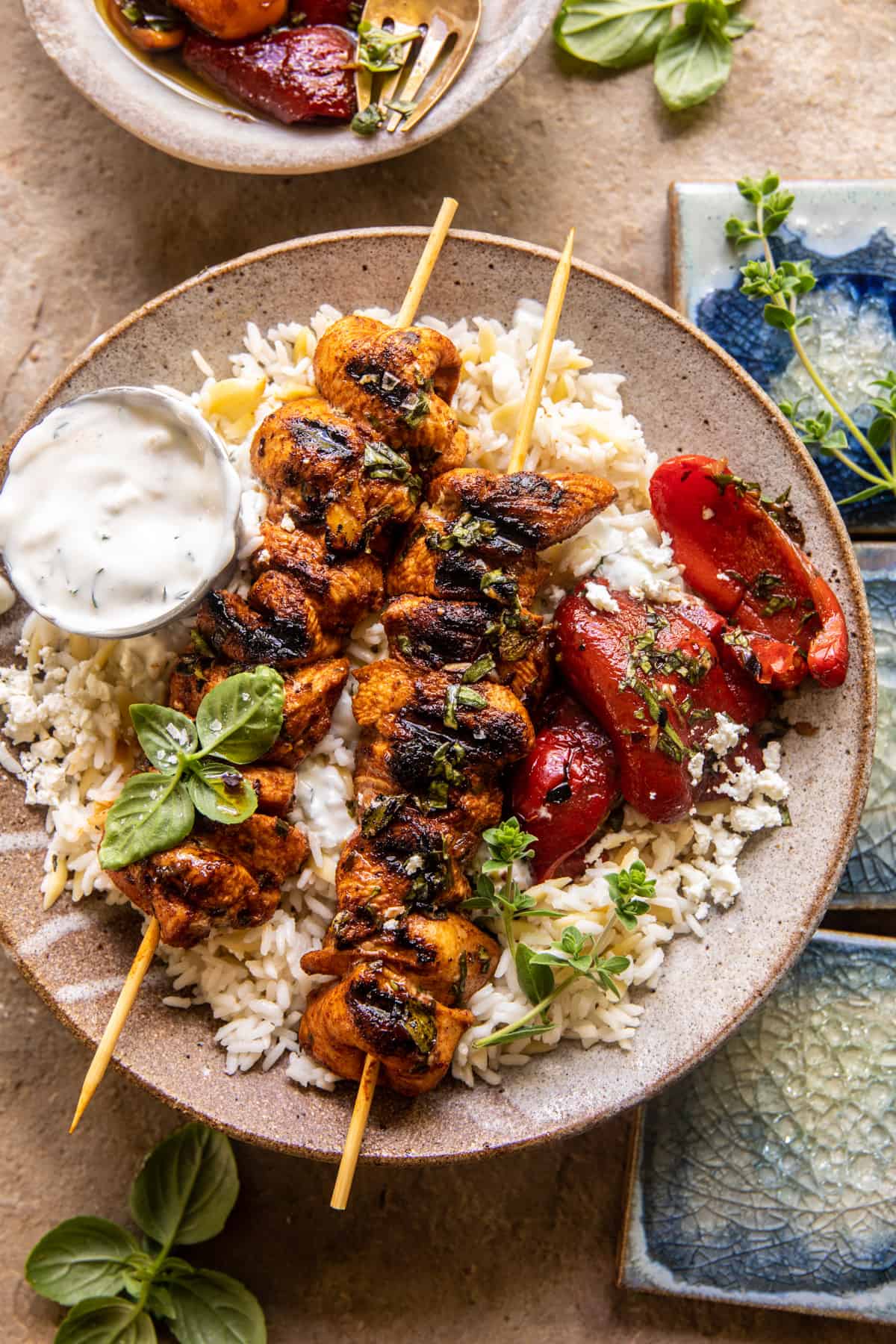 CHICKEN KEBAB PLATE