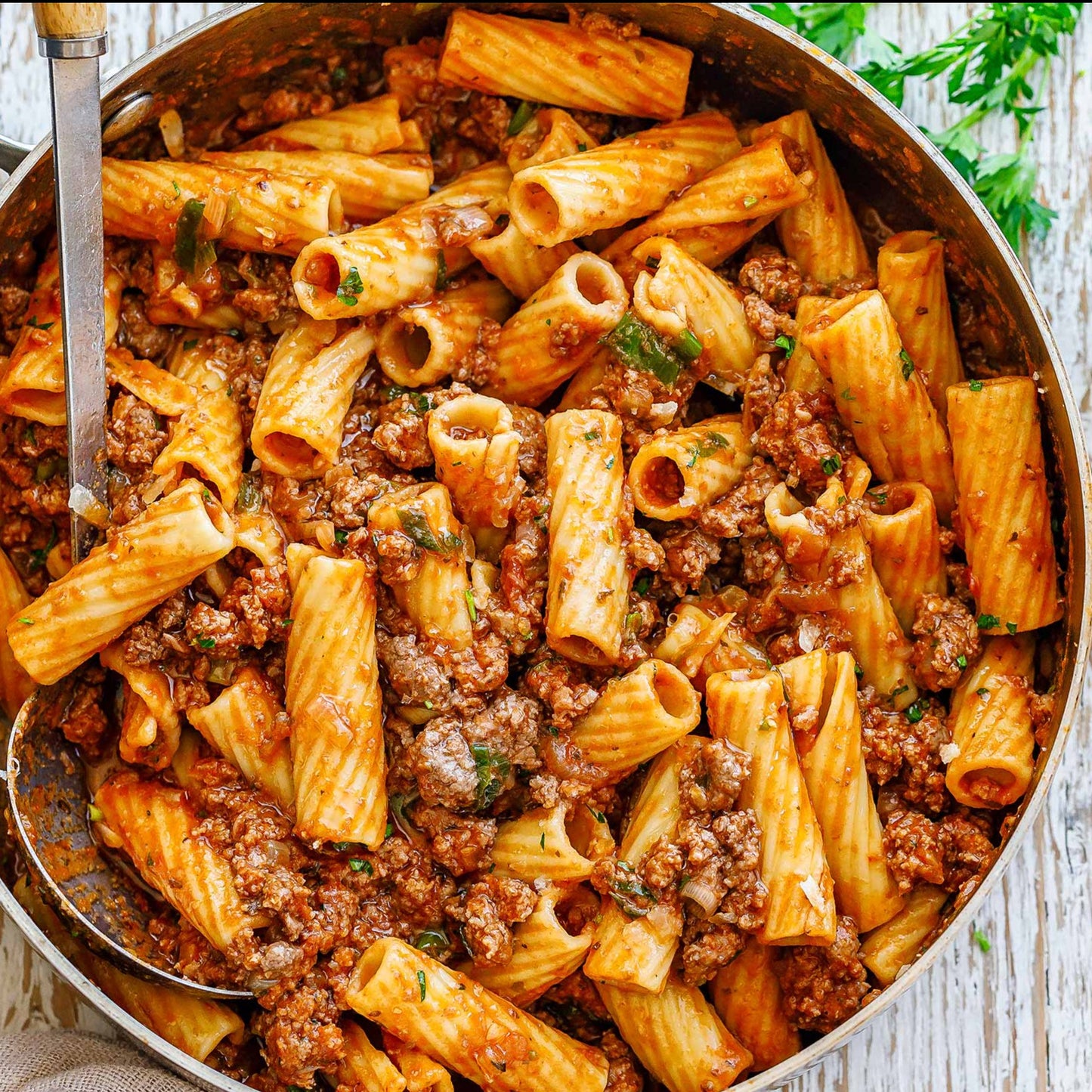 BEEFY PASTA