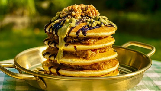 DUBAI CHOCOLATE PANCAKES