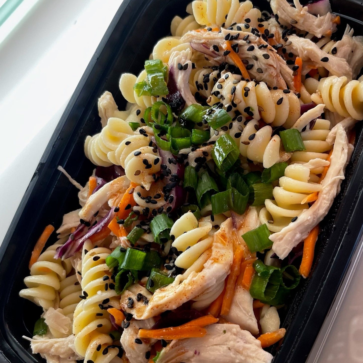 ASIAN SESAME CHICKEN PASTA SALAD