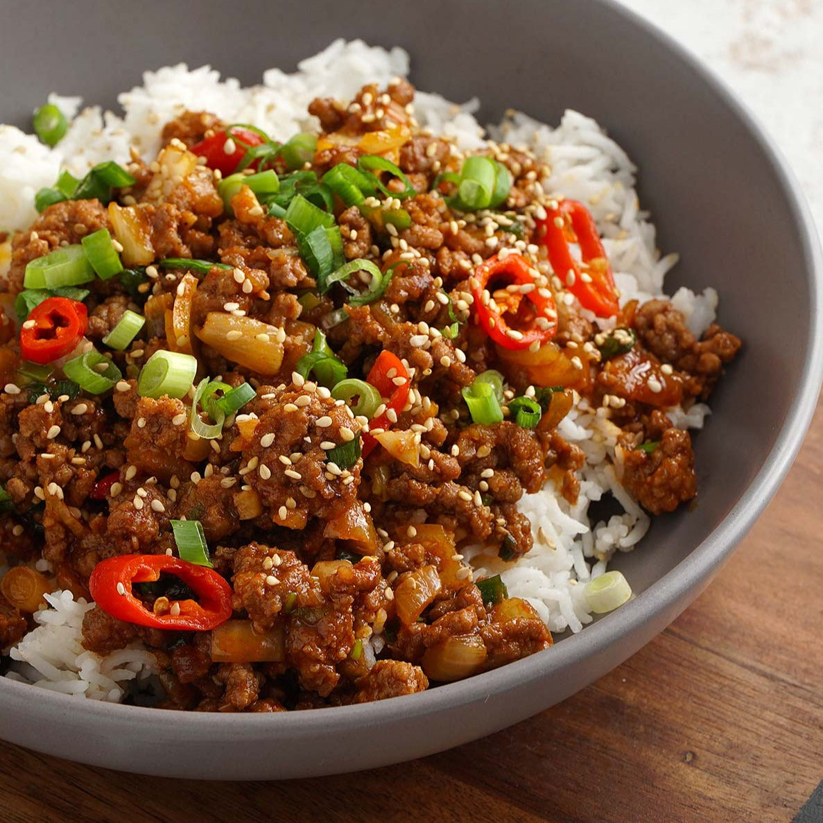 MONGOLIAN GROUND BEEF